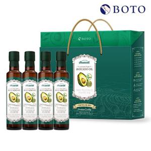 [보뚜] 아후카틀 아보카도 오일 엑스트라버진 250ml 4병 선물세트