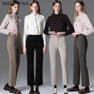 [쉬즈미스][쉬즈미스(SHESMISS)] 미니멀 스트레이트 슬랙스_15855588_588585