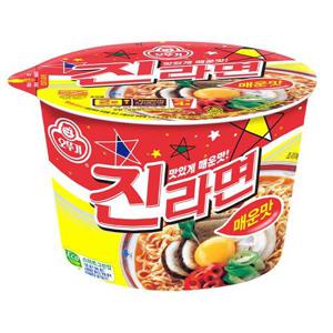 오뚜기 진라면 매운맛(용기) 110g x 12개