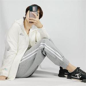 [제니유]릴리 두줄 여성 조거 면 밴딩 팬츠 트레이닝 바지 복