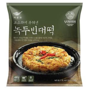 사옹원 깻잎전 400g x 2 + 녹두빈대떡 400g x 2