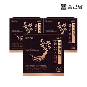 종근당 면역 피로엔 홍삼스틱 3박스 150포 홍삼스틱 홍삼진액스틱  선물세트