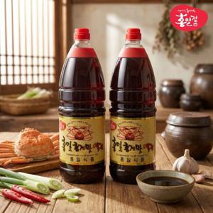 [홍일]홍게 맛 액젓 소스 1.8L x 2병