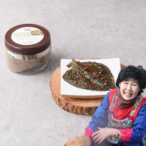 이조전통식품 밥반찬 된장 깻잎 장아찌  500g