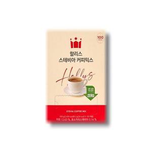 할리스 스테비아 커피믹스 100T 1박스
