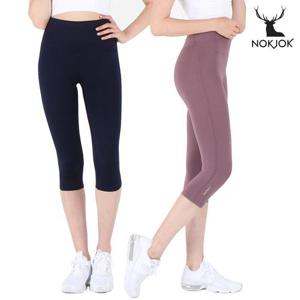 녹족 요가복 필라테스복 레나 7부 레깅스