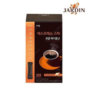 쟈뎅 에스프레소 스틱 콜롬비아수프리모 헤이즐넛 100T