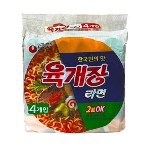 [그로미스]농심 육개장라면 116g x 32봉지 (33167670)