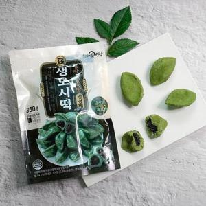 [더조은푸드][더조은] 영광 생모시떡 모시송편 (동부기피+검정깨) 4봉+4봉.