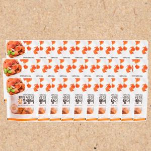 황토방 숙성 영도 감말랭이 55g x 30팩 쫀득한 감 소포장