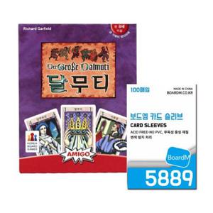 [보드엠팩토리]달무티  프리미엄 카드 슬리브 5889 보통