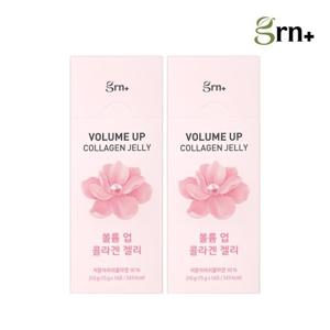 GRN 볼륨 업 콜라겐 젤리 열대과일맛 1+1 (14포+14포)