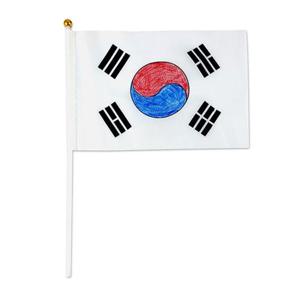 [VCJK9768](만들기대장)태극기  애국심 깃발(소)10EA
