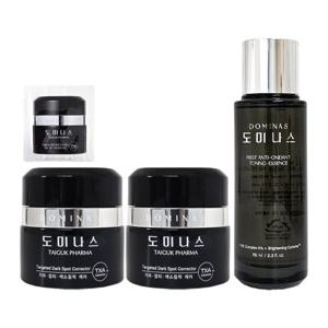 도미나스 크림 시즌7 트라넥삼산 기미 크림 7X 50g 2개+토닝에센스 70ml+샘플