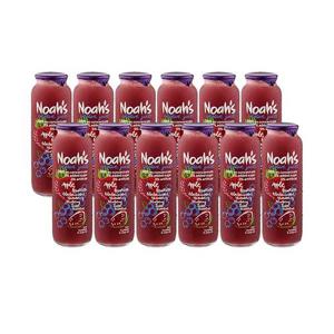 노아 애플 구아바 블랙커런트 스트로베리 블루베리 주스 260ml x 12병