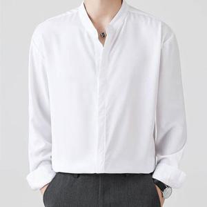 [BZGGG4J5_49]남자 차이나 카라 셔츠 슬랙스 남성셔츠