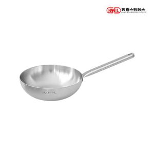 한일스텐레스 에테르 인덕션 웍 통5중 무연마제 304스텐 궁중팬 24cm