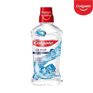 콜게이트 가글 구강청결제 구취 입냄새 마우스워시 아이스민트 750ml 1개
