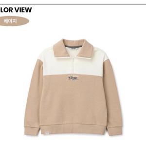 [레노마키즈]칼라블록아노락맨투맨 R2431T104