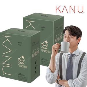 [카누]동서 맥심 카누 디카페인 라떼 30T X 2개(60T) 원두 커피 (14401836)