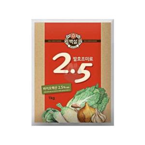 [셀러허브 식품]백설 2.5 발효조미료 1kg 맛내기가루 다용도조미료 가루