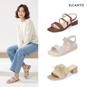[정상가 159,000원] 엘칸토 여성 캐주얼 스트랩 여름 샌들 13종 균일특가