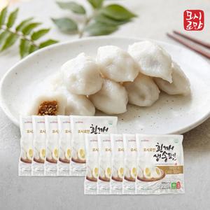[모시로만]흰깨 생송편 (총 100개, 10봉, 4kg)