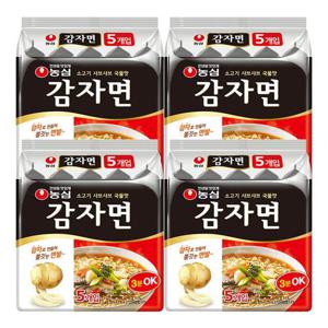 농심 감자면 117g X 20봉