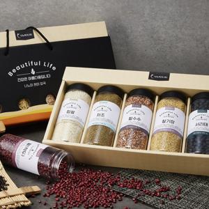 나노미 5곡밥 선물 SET (귀리, 서리태, 찹쌀, 조, 수수, 기장)