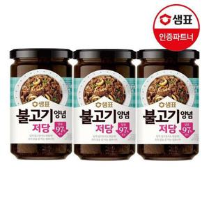 갤러리아_샘표 저당 불고기 양념 430g 3병