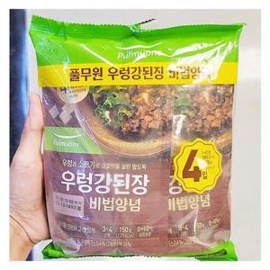 풀무원 우렁강된장 비법양념 150g X 4개입 d43653