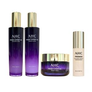 AHC 프라임 NEW 엑스퍼트 EX 3종세트 (스킨+로션+크림)+밀도 세럼 25ml