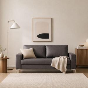 국내생산 AIR라텍스 3인 양팔 가죽소파 SK6206R (착불)