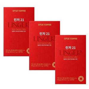 [셀러허브 식품]린저21 헤이즐넛 노프림 100T X 3개 헤이즐 블랙커피 카누