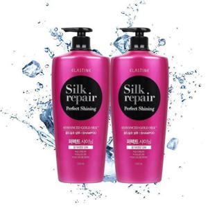 [엘라스틴] 엘라스틴 실크리페어 퍼펙트 샤이닝 샴푸1200ml X 2  TB
