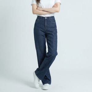 웨어릿 / 여성 하이웨스트 와이드 팬츠 부드러운 데님 청바지  기장3종