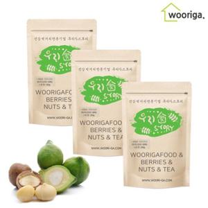 [우리가스토리] 마카다미아 250g 3봉 견과류 견과