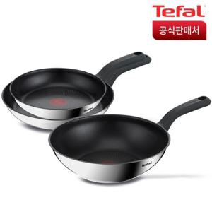 테팔 IH 에센스쿡 인덕션 3종세트(팬24+28+웍28)
