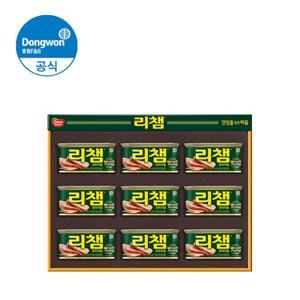 동원 리챔 G9호 선물세트(리챔 오리지널 200g 9캔(no cap))