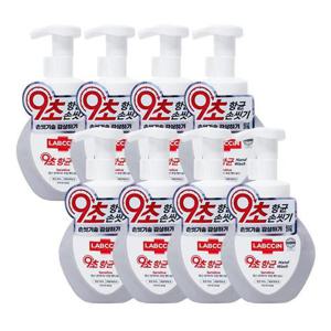 [해피바스]애경 랩신 센서티브 포밍 핸드워시 250ml x8