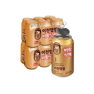 [팔도]이천햅쌀이 담긴 풀오픈캔 비락식혜 335ml 12캔