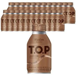 동서 맥심 TOP 티오피 스모키라떼 275ml X 24캔 커피