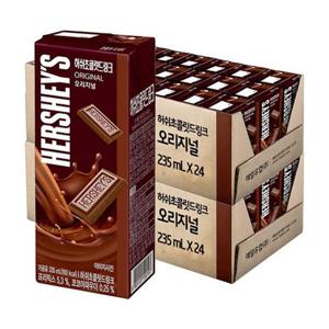 허쉬 초콜릿 드링크 오리지널 235ml X 48팩