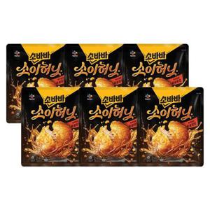 [CJ제일제당](온라인) 고메 소바바 소이허니 순살치킨 240g x6개