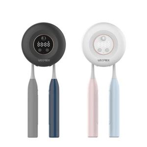 유토렉스 블랑 무선 칫솔 살균기 UV 건조 무드등 자동센서 2구 UTC-3600B 블랙