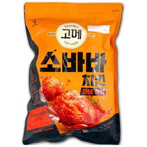 [코스트코] CJ 고메 소바바 양념 순살 치킨 1.1kg 양념치킨