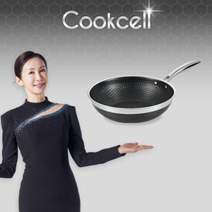 쿡셀 홀로그램큐브 궁중팬 28cm
