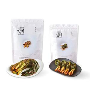 [신세계푸드]조선호텔 갓김치 1kg+파김치 500g_냉장