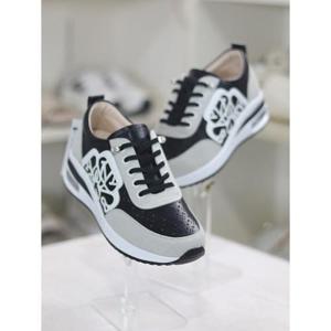 바이로쏘 세이브존03 소가죽 레이스업 캐주얼 3cm 스니커즈 SAVBY24S11838B