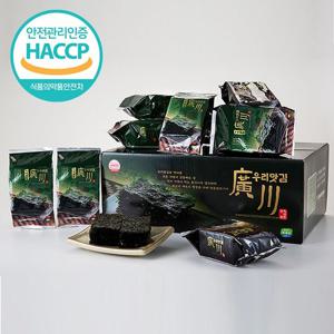 [웰굿]HACCP 광천 파래식탁김 선물세트 4호(12gX30봉)